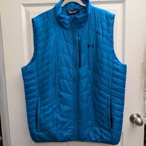 Under Armour Men's Blue Quilted Vest - Size XXL